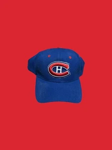 Montreal Canadiens Zephyr Blue VTG Flex Fitted Hat - Picture 1 of 3