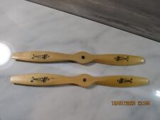 NEW Lot of 2 JZ Zinger 10" Wood Propellers RC Engines Single Blades 10/4