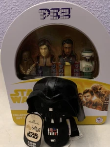 PEZ Candy Star Wars Han Solo Geschenkdose mit 4 Süßigkeitenspendern + 6 Rollen Süßigkeiten - Bild 1 von 11