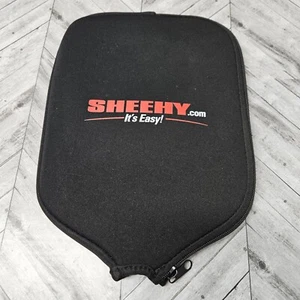 Pickleball Schläger Abdeckung Kopf schwarz Reißverschluss Sheehy.com Auto - Bild 1 von 5