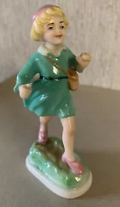 ROYAL WORCESTER FIGUR THURSDAY GIRL DAYS OF THE WEEK BONE CHINA TOP - Bild 1 von 7