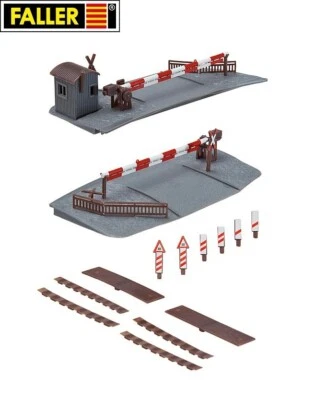 Faller H0 120173 Beschrankter Bahnübergang - NEU + OVP  - Bild 1 von 2