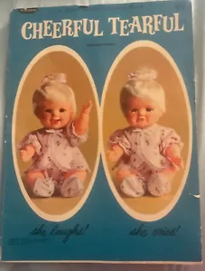 Whitman CHEERFUL TEARFUL Coloring Book some pages colored most not - Picture 1 of 4