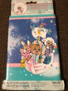 Teddy Beddy Bear Wall Paper Nursery Decorative Wall Border VINTAGE  Sealed - Picture 1 of 2