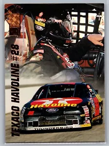 Texaco Havoline #28 Ernie Irvin 1994 Press Pass VIP #51 Robert Yates Racing - Picture 1 of 2