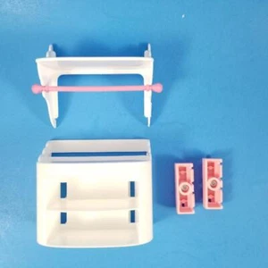 2015 Barbie Dream House Closet Rack Shelf Shoe Cabinet Replacement Part Lot - Picture 1 of 6