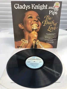 GLADYS KNIGHT AND THE PIPS THE TOUCH OF LOVE NE 1090 1980 VINYL LP RECORD EX EX - Picture 1 of 6