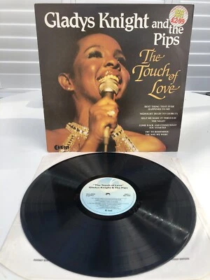 GLADYS KNIGHT AND THE PIPS THE TOUCH OF LOVE NE 1090 1980 VINYL LP RECORD EX EX - Image 1 of 4