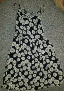 Vestido sin mangas floral para niñas So... espalda ahumada talla XS con bolsillos - Imagen 1 de 7