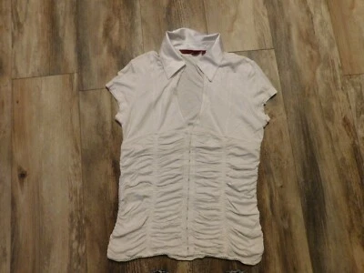 JOHN  BY JOHN RICHMOND WHITE TOP SIZE UK 12 NEW - Image 1 of 4