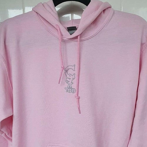 VETEMENTS Pale Pink Cockatoo Hoodie Large Brand New