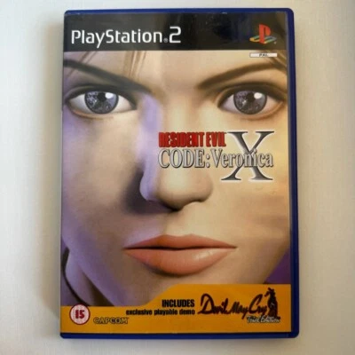 Resident Evil - Code Veronica X Capcom Sony Playstation 2 Near Mint Full Art - Image 1 of 2