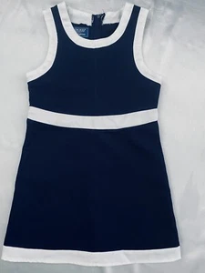 Cherokee School Uniform Navy Jumper Dress Size 5 - Picture 1 of 2