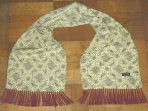 Vintage TOOTAL Scarf Cravat Dapper Mod Indie Scooter Goodwood Ascot Races 1960's - Picture 1 of 4