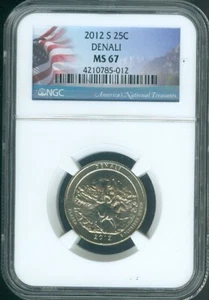2012-S Denali Quarter NGC MS67 Quality  - Picture 1 of 2