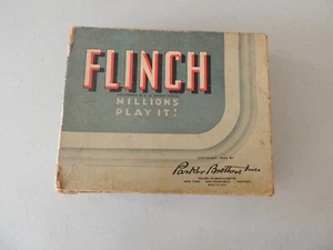 VINTAGE 1954 FLINCH GAME AND INSTRUCTION BOOKLET - Picture 1 of 2