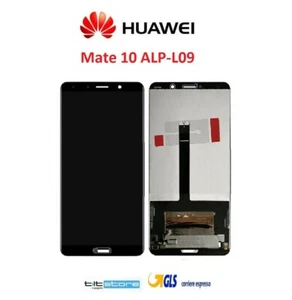 LCD DISPLAY HUAWEI MATE 10 ALP-L09 OHNE RAHMEN TOUCHSCREEN GLAS BILDSCHIRM SCHWARZ - Bild 1 von 1