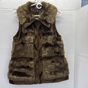 RLZ Rachel Zoe Faux Fur Size Medium - Picture 1 of 5