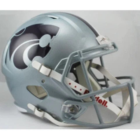 Kansas State Wildcats Full Size Speed Replica Football Helmet - NCAA Cover