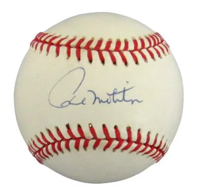 Paul Molitor HOF Signed/Auto Blue Jays 1993 World Series Baseball JSA 156090 - Image 1 of 4