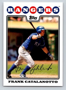 2008 Topps #564 Frank Catalanotto Texas Rangers - Picture 1 of 2