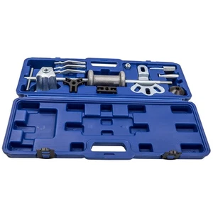 17x Auto Set Slide Hammer Dent Puller Tool Kit Wrench Adapter Axle Bearing Hub - Imagen 1 de 7