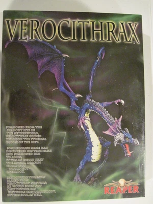 Reaper Miniatures Verocithrax Dragon Metal 10018 Sealed - Image 1 of 2