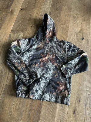 Camo Hunter RED HEAD Hoodie Forest Hunting  100% Polyester Size M - Image 1 of 4