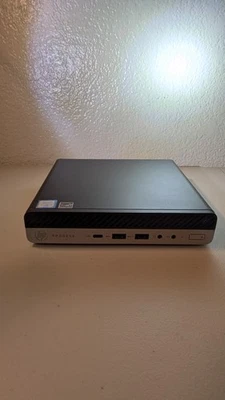 Hp ProDesk 600 G3 DM MINI  i7-6th Gen 2.80GHz 240GB SSD 4GB - Win 11 - Image 1 of 4