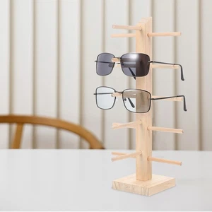 Holz Organizer Brillenhalter Präsentationsständer Ständer für Sonnenbrillen Brillen Aufbewahrung - Bild 1 von 12