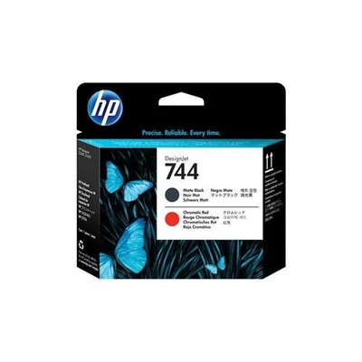 Hp - TESTINAHP 744 NERO OPACO E ROSSO - F9J88A - Immagine 1 di 2