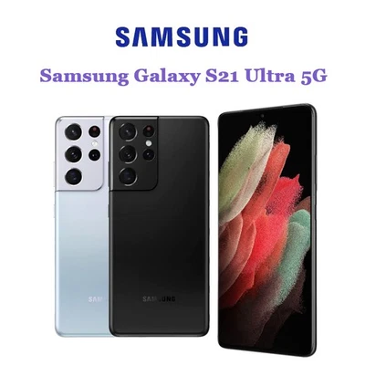 Nuovo Samsung Galaxy S21 Ultra 5G 128GB/256GB G998U Senza Contratto Smartphone - Immagine 1 di 4