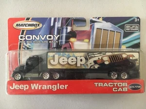 2005 Matchbox Convoy Jeep Wrangler Tractor Cab - Picture 1 of 3