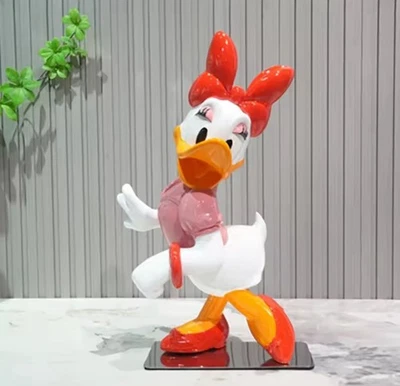 DAISY DUCK  43cm ACTION FIGURE PVC TOY Vintage - Image 1 of 4