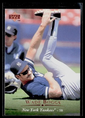 Wade Boggs 1995 Upper Deck #445 New York Yankees - Image 1 of 2