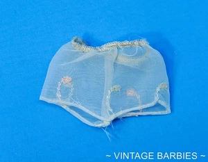 Vintage Barbie Doll Floral Petticoat #921 Panties Near Mint ~ 1960's - Picture 1 of 5