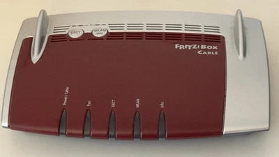 FRITZBox 6490 Cable Kabel Router Modem rot ohne Netzteil - Bild 1 von 3