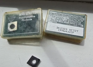 Caja de inserción de carburo Valenite CPMW432 VC727 de 2 piezas nueva en caja DK2320 - Imagen 1 de 4