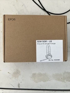 EPOS | SENNHEISER IMPACT SDW 5061 - US Headset (1000981) Open Box - Afbeelding 1 van 4