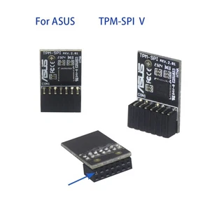 TPM2.0 Modul SPI 14Pin Verschlüsselung Sicherheitsmodul Für Motherboards - Bild 1 von 5