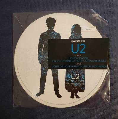 U2 Lights Of Home 2018 RSD Vinyl Picture Disc 12" Single Limited to 5,000 Copies - Image 1 of 4