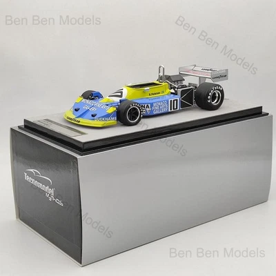Tecnomodel 1/18 Mythos Series March 761 1976 Monaco GP #10 Ronnie Peterson Resin - Image 1 of 4