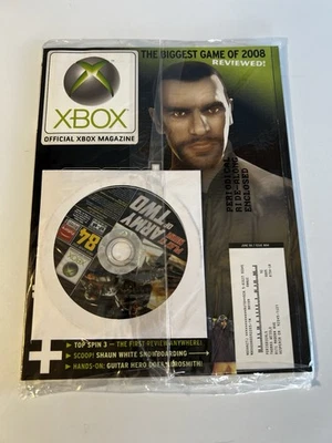 Xbox magazine NEW SEALED JUNE 2008 includes demo game - Image 1 of 3