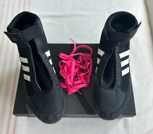 Adidas Combat Speed 4 Gr. 7 schwarz-weiß Ringerschuhe - Bild 1 von 6
