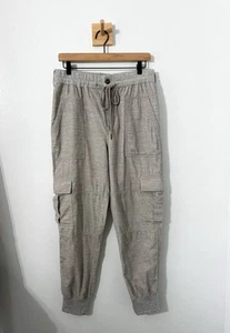 Sundance Katalog Cargo Jogginghose Gr. S grau Cord Freizeit Boho Pull On - Bild 1 von 9