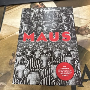 Maus  The Complete Two Volume Format Hardcover Box Set  Art Spiegelman-Very Good - Picture 1 of 5