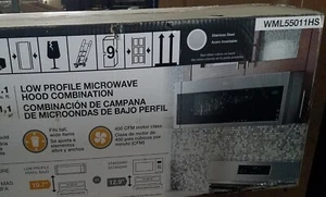 Whirlpool WML55011HS Low Profile Microwave Hood Combination - Stainless Steel - Picture 1 of 6