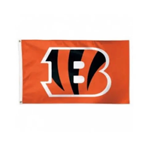 Cincinnati Pro Football Team Flag 3 x 5 Tailgate Flag Mancave Football Banner Cover
