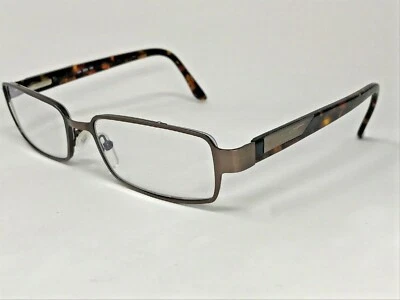 Marco de gafas GEOFFREY BEENE “YALE” para hombre 54-18-140 marrón/tortuga de La Habana MN77 Foto 1 de 4