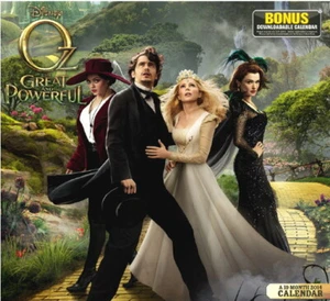 Disney Oz the Great & Powerful Movie 19 Month 2014 Wall Calendar & Widget SEALED - Picture 1 of 2